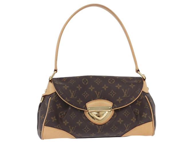 LOUIS VUITTON Monogram Beverly MM Schultertasche M40121 LV Auth 200905SAV Monogramm - Ansicht 13