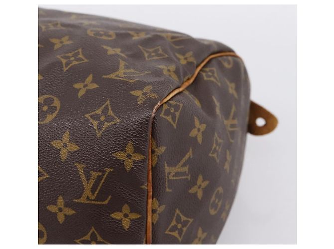 LOUIS VUITTON Monogram Speedy 30 Hand Bag M41526 LV Auth 201254 Monogramma - vista 14