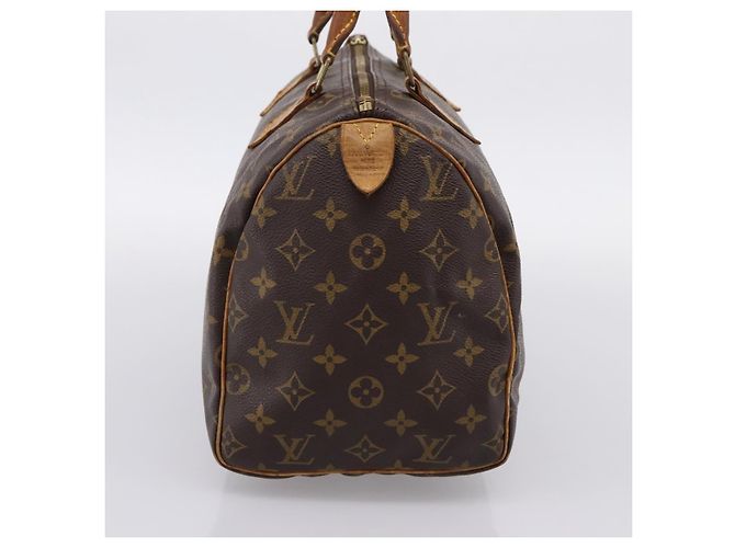 LOUIS VUITTON Monogram Speedy 30 Hand Bag M41526 LV Auth 201254 Monogramma - vista 3