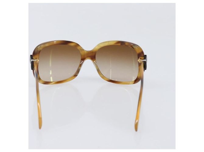 Gafas de sol CHANEL plástico Beige CC Auth 200690A - vista 2