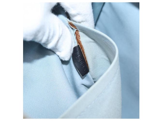 LOUIS VUITTON Monogram Mini Sac Mary Kate 48h Hand Bag Blue M42341 Auth 202608V Blau Monogramm - Ansicht 12