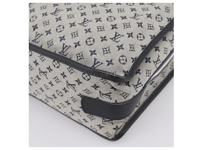 LOUIS VUITTON Monogram Mini Sac Mary Kate 48h Hand Bag Blue M42341 Auth 202608V Blau Monogramm - Ansicht 17