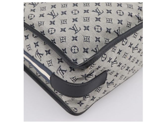 LOUIS VUITTON Monogram Mini Sac Mary Kate 48h Hand Bag Blue M42341 Auth 202608V Blau Monogramm - Ansicht 18