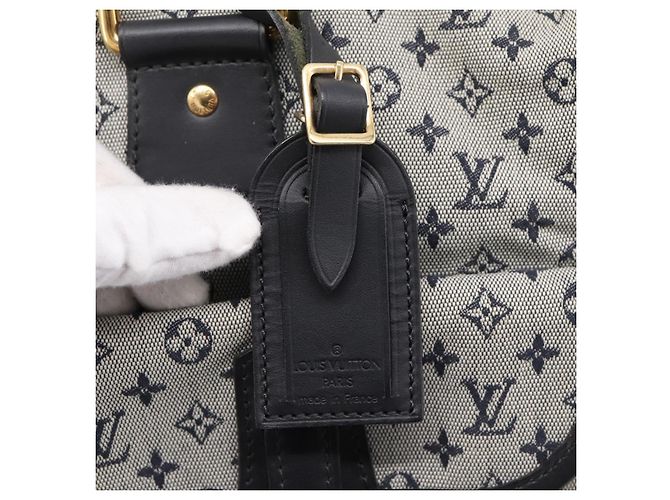 LOUIS VUITTON Monogram Mini Sac Mary Kate 48h Hand Bag Blue M42341 Auth 202608V Blau Monogramm - Ansicht 19