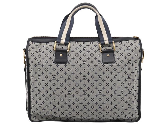 LOUIS VUITTON Monogram Mini Sac Mary Kate 48h Hand Bag Blue M42341 Auth 202608V Blau Monogramm - Ansicht 2