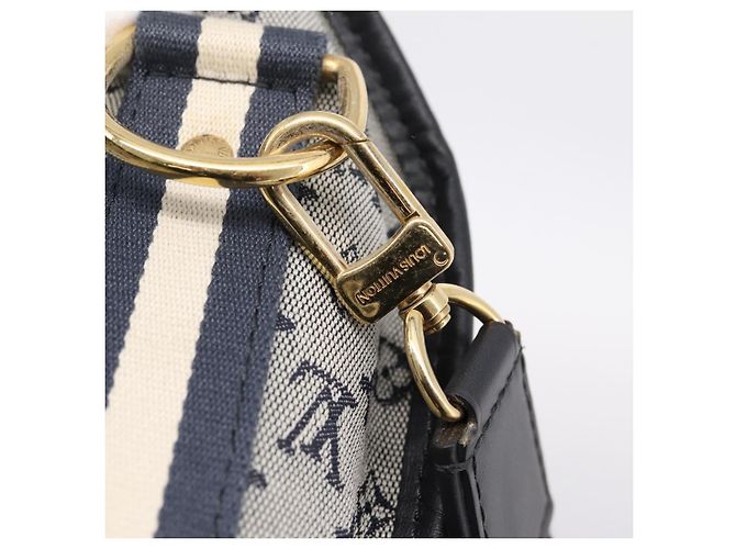 LOUIS VUITTON Monogram Mini Sac Mary Kate 48h Hand Bag Blue M42341 Auth 202608V Blau Monogramm - Ansicht 20