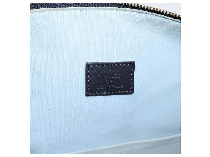 LOUIS VUITTON Monogram Mini Sac Mary Kate 48h Hand Bag Blue M42341 Auth 202608V Blau Monogramm - Ansicht 21
