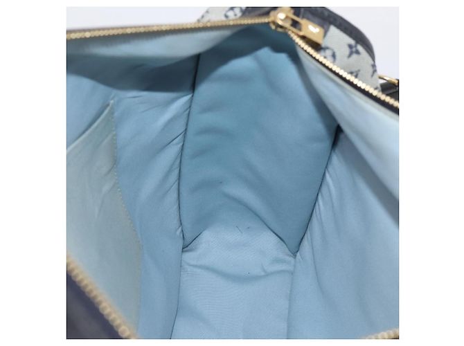 LOUIS VUITTON Monogram Mini Sac Mary Kate 48h Hand Bag Blue M42341 Auth 202608V Blau Monogramm - Ansicht 22