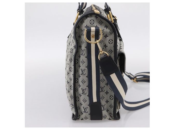 LOUIS VUITTON Monogram Mini Sac Mary Kate 48h Hand Bag Blue M42341 Auth 202608V Blau Monogramm - Ansicht 3