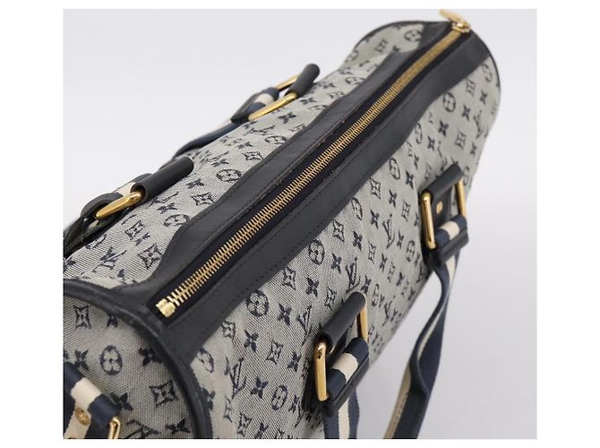 LOUIS VUITTON Monogram Mini Sac Mary Kate 48h Hand Bag Blue M42341 Auth 202608V Blau Monogramm - Ansicht 6