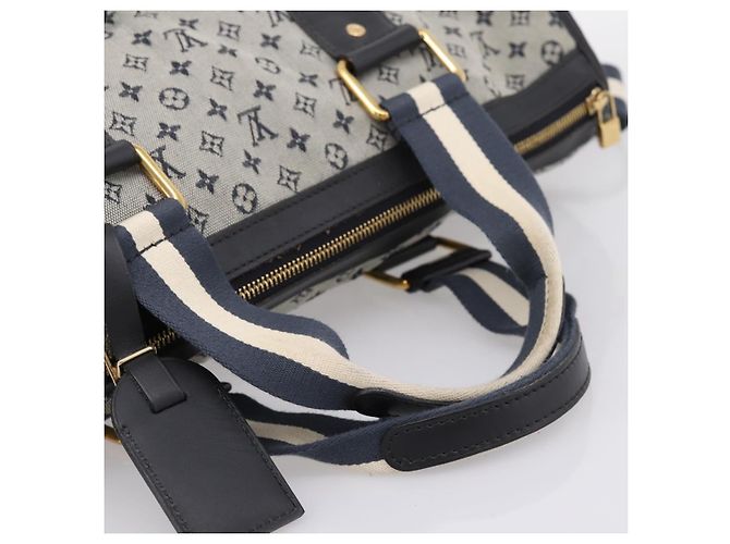 LOUIS VUITTON Monogram Mini Sac Mary Kate 48h Hand Bag Blue M42341 Auth 202608V Blau Monogramm - Ansicht 7