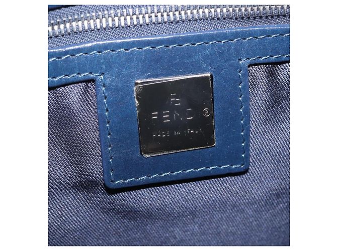 Borsa a Tracolla FENDI Zucca Canvas Mamma Baguette Multicolor Silver Auth 203230M Argento Multicolore - vista 24