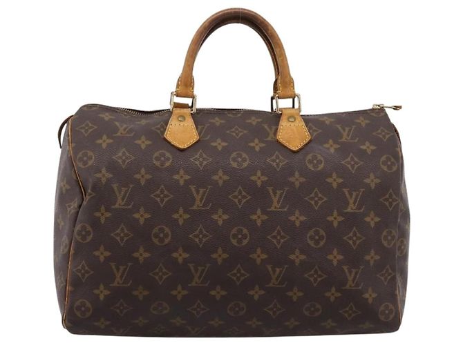 LOUIS VUITTON Monogram Speedy 35 Hand Bag M41524 LV Auth 201441 Monogramma - vista 13