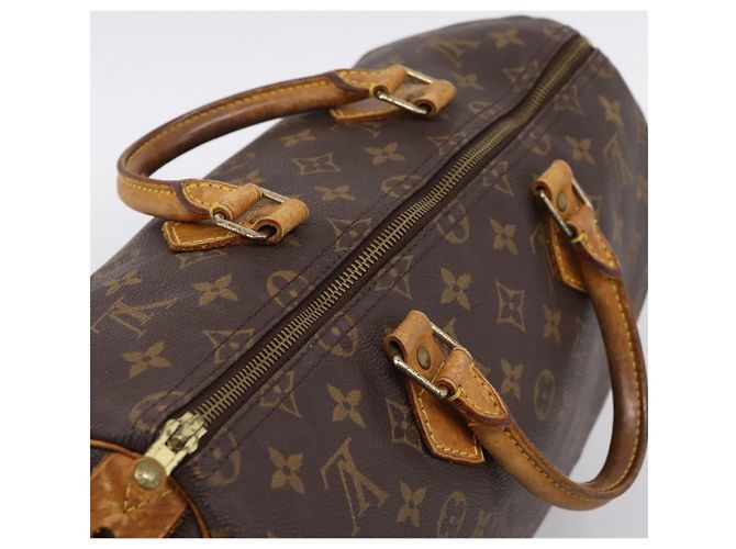 LOUIS VUITTON Monogram Speedy 35 Hand Bag M41524 LV Auth 201441 Monogramma - vista 6