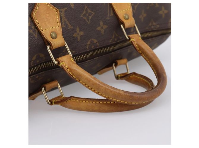 LOUIS VUITTON Monogram Speedy 35 Hand Bag M41524 LV Auth 201441 Monogramma - vista 7
