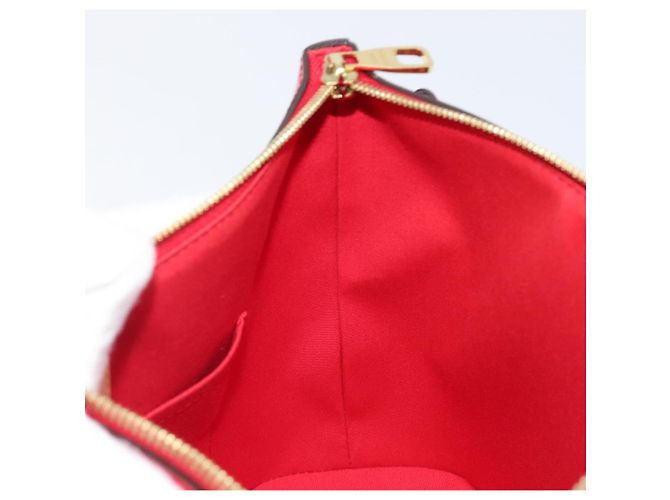Borsa a mano LOUIS VUITTON Monogram Vernis Montebello PM Rossa M90165 LV Auth 200378V Rosso - vista 23