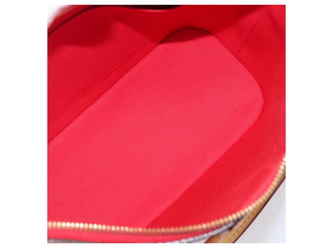 Borsa a mano LOUIS VUITTON Monogram Vernis Montebello PM Rossa M90165 LV Auth 200378V Rosso - vista 9