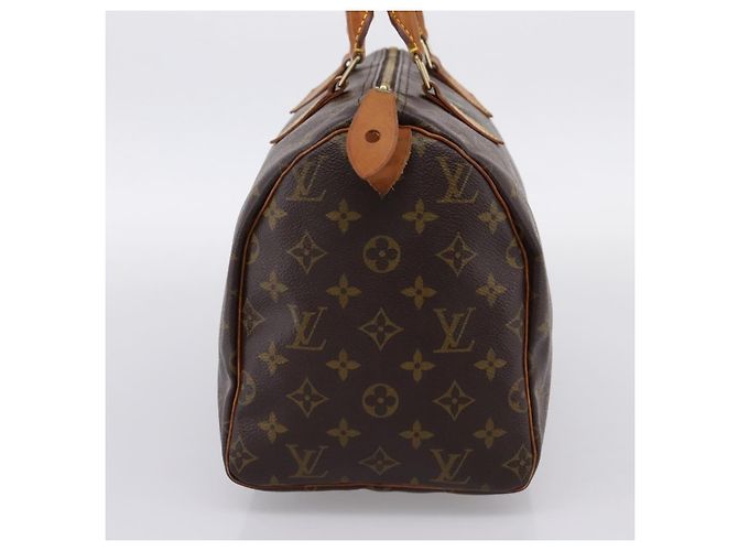 LOUIS VUITTON Monogram Speedy 30 Hand Bag M41526 LV Auth 201146 Monogramma - vista 4