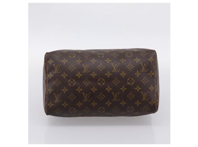 LOUIS VUITTON Monogram Speedy 30 Hand Bag M41526 LV Auth 201146 Monogramma - vista 5