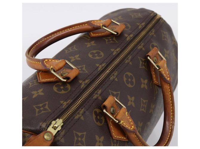 LOUIS VUITTON Monogram Speedy 30 Hand Bag M41526 LV Auth 201146 Monogramma - vista 6