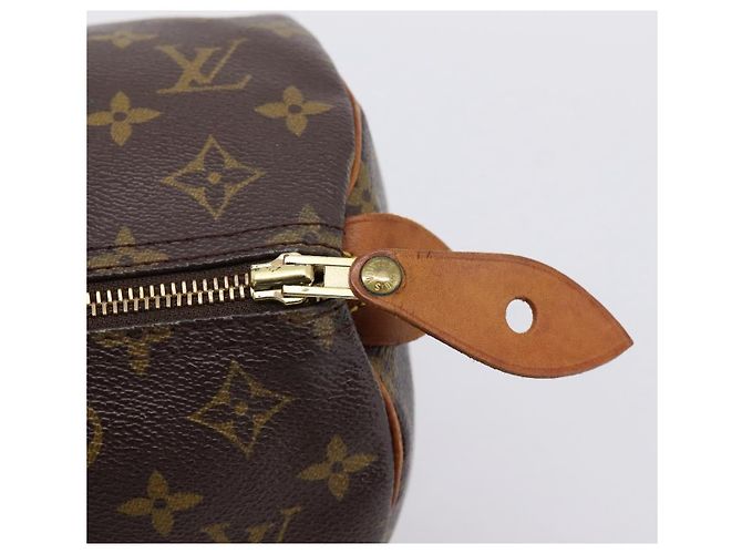 LOUIS VUITTON Monogram Speedy 30 Hand Bag M41526 LV Auth 201146 Monogramma - vista 9