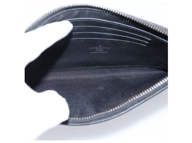 LOUIS VUITTON Monogram Eclipse Pochette Discovery PM Pouch M44323 LV Auth 203067 Monogramma - vista 11