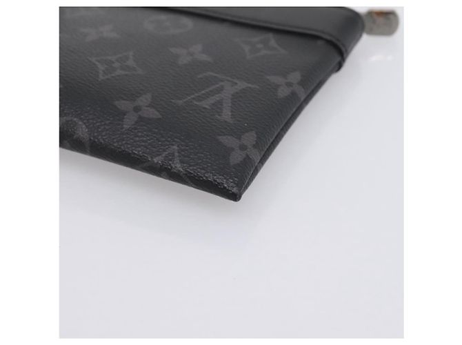 LOUIS VUITTON Monogram Eclipse Pochette Discovery PM Pouch M44323 LV Auth 203067 Monogramma - vista 15