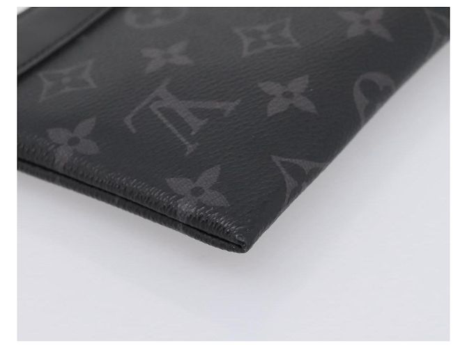 LOUIS VUITTON Monogram Eclipse Pochette Discovery PM Pouch M44323 LV Auth 203067 Monogramma - vista 16