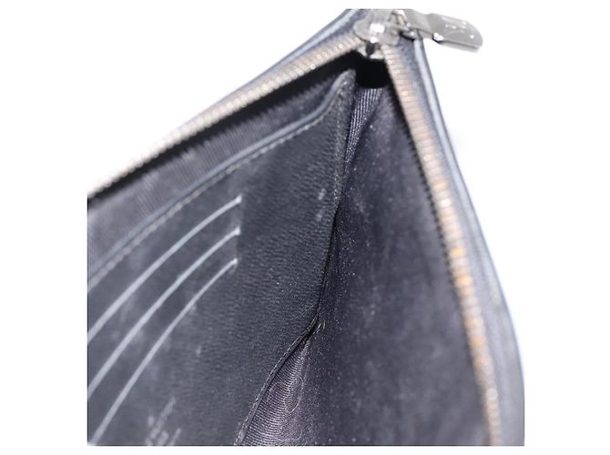 LOUIS VUITTON Monogram Eclipse Pochette Discovery PM Pouch M44323 LV Auth 203067 Monogramma - vista 17