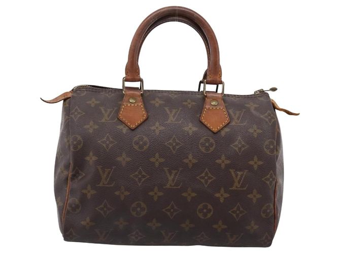 LOUIS VUITTON Monogram Speedy 25 Hand Bag M41528 LV Auth 202656 - view 13