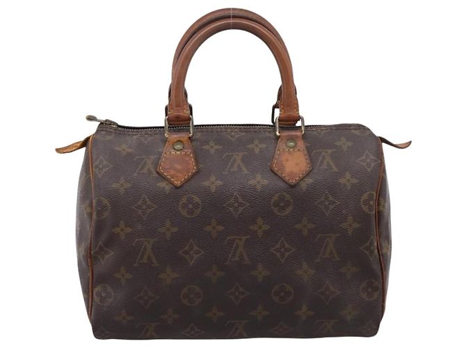 LOUIS VUITTON Monogram Speedy 25 Hand Bag M41528 LV Auth 202656 - view 2