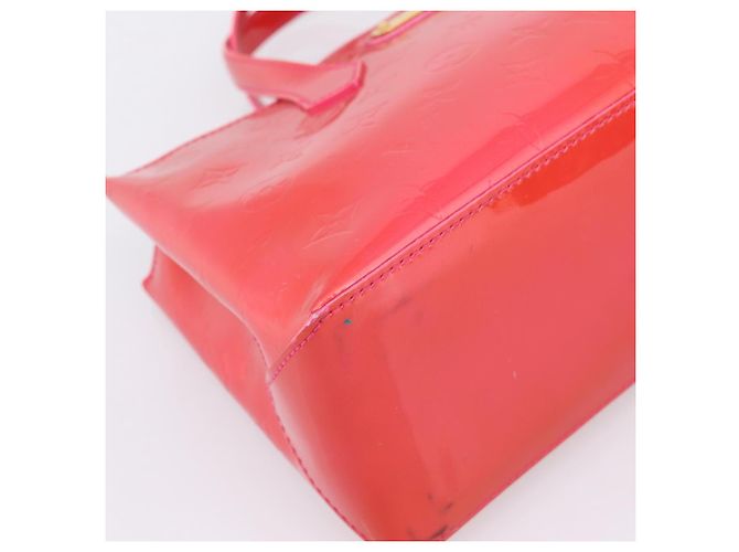 Borsa LOUIS VUITTON Monogram Vernis Wilshire PM Bag Rose Pop M93643 LV Auth 203774A Rosa - vista 14