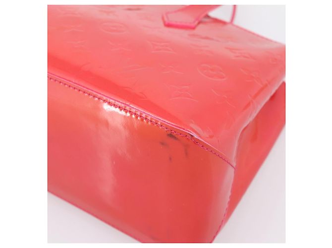 Borsa LOUIS VUITTON Monogram Vernis Wilshire PM Bag Rose Pop M93643 LV Auth 203774A Rosa - vista 15
