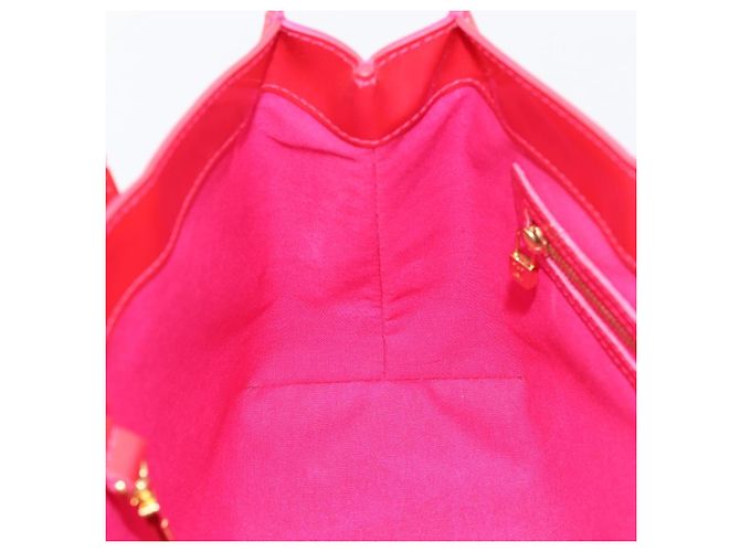 Borsa LOUIS VUITTON Monogram Vernis Wilshire PM Bag Rose Pop M93643 LV Auth 203774A Rosa - vista 18
