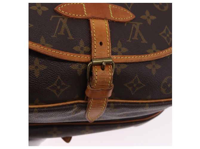 LOUIS VUITTON Monogram Saumur 30 Shoulder Bag M42256 LV Auth 199805A Monogramma - vista 18