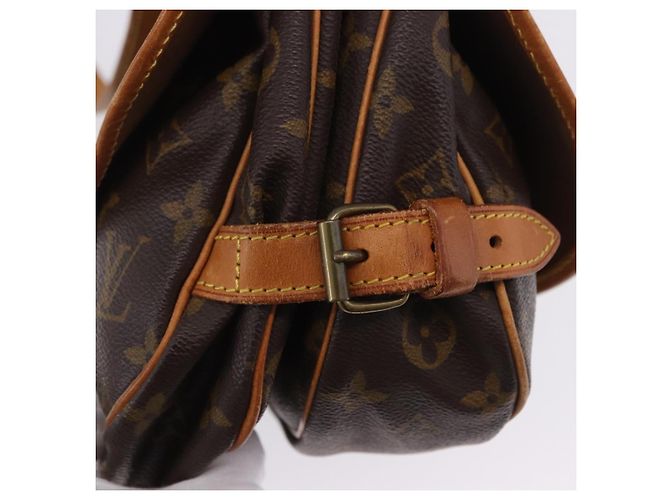 LOUIS VUITTON Monogram Saumur 30 Shoulder Bag M42256 LV Auth 199805A Monogramma - vista 19