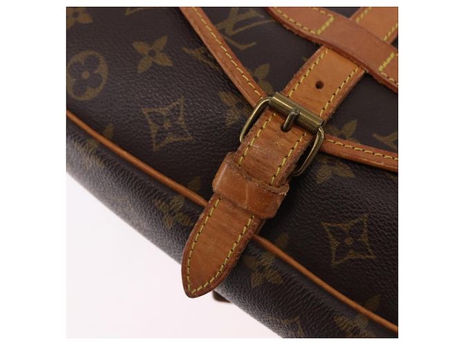 LOUIS VUITTON Monogram Saumur 30 Shoulder Bag M42256 LV Auth 199805A Monogramma - vista 20