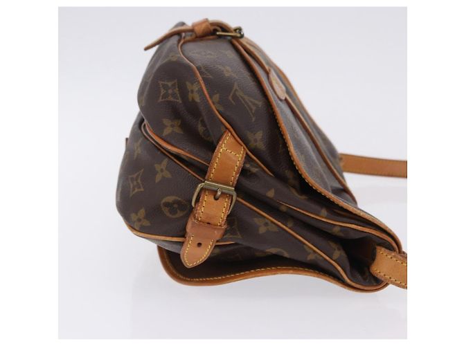 LOUIS VUITTON Monogram Saumur 30 Shoulder Bag M42256 LV Auth 199805A Monogramma - vista 3