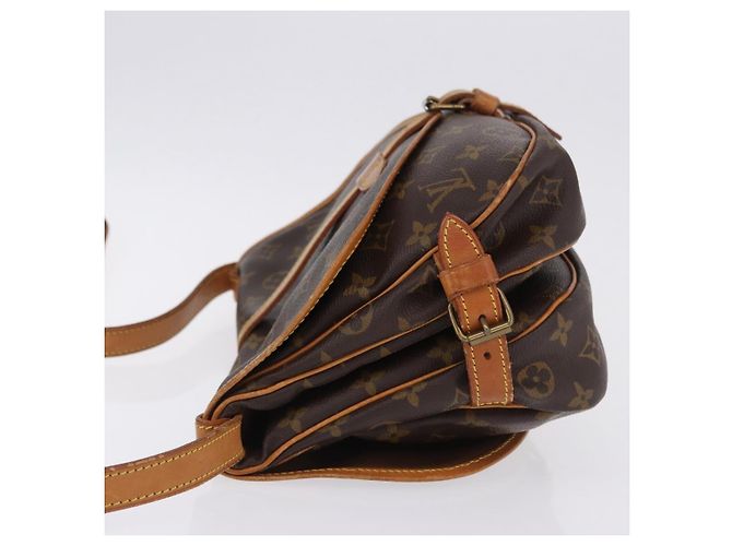LOUIS VUITTON Monogram Saumur 30 Shoulder Bag M42256 LV Auth 199805A Monogramma - vista 4