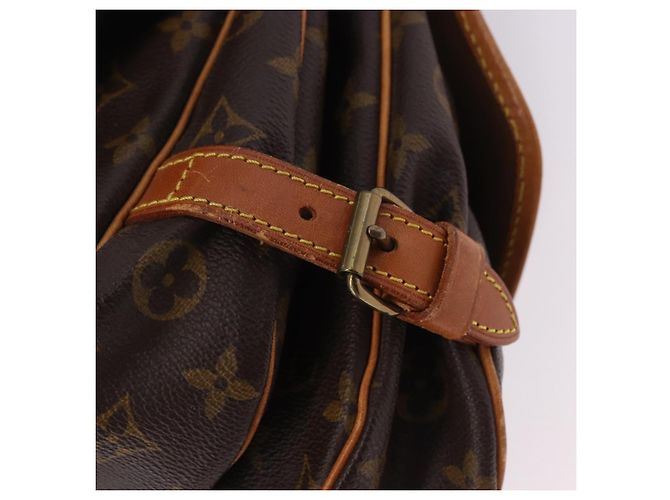 LOUIS VUITTON Monogram Saumur 30 Shoulder Bag M42256 LV Auth 199805A Monogramma - vista 9