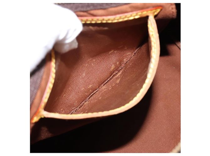 LOUIS VUITTON Monogram Speedy 25 Borsa a mano M41528 LV Auth 201143SAV Monogramma - vista 10