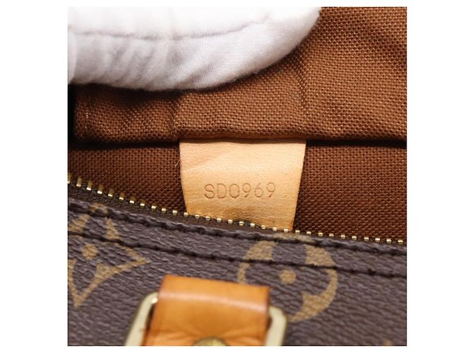LOUIS VUITTON Monogram Speedy 25 Borsa a mano M41528 LV Auth 201143SAV Monogramma - vista 11