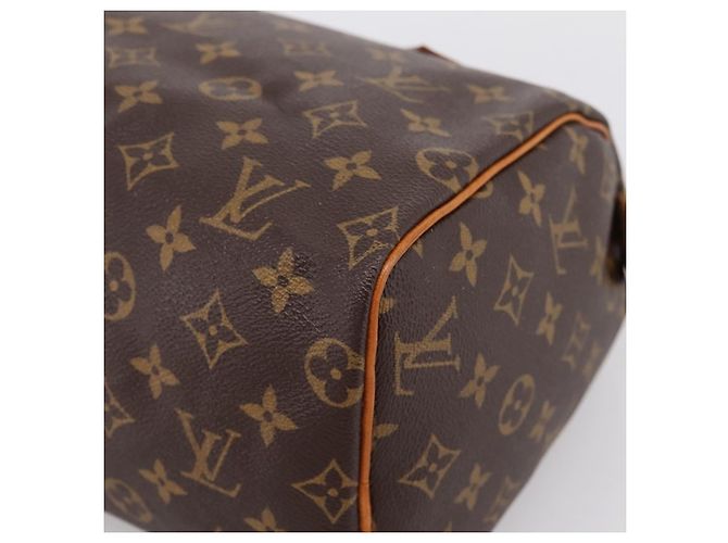 LOUIS VUITTON Monogram Speedy 25 Borsa a mano M41528 LV Auth 201143SAV Monogramma - vista 14