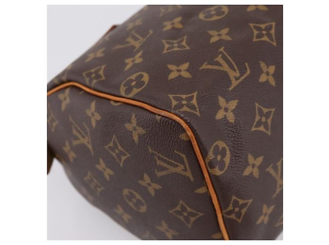 LOUIS VUITTON Monogram Speedy 25 Borsa a mano M41528 LV Auth 201143SAV Monogramma - vista 15
