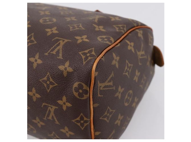 LOUIS VUITTON Monogram Speedy 25 Borsa a mano M41528 LV Auth 201143SAV Monogramma - vista 16