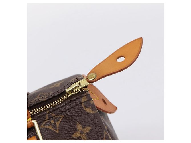 LOUIS VUITTON Monogram Speedy 25 Borsa a mano M41528 LV Auth 201143SAV Monogramma - vista 18