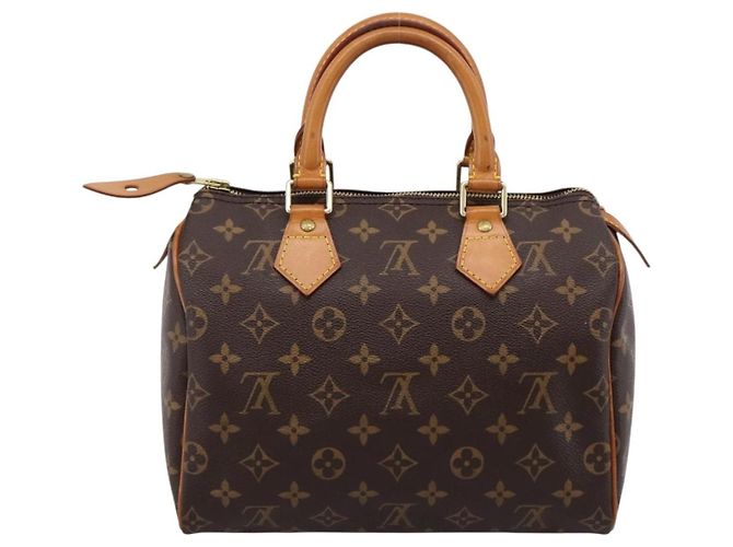 LOUIS VUITTON Monogram Speedy 25 Borsa a mano M41528 LV Auth 201143SAV Monogramma - vista 2