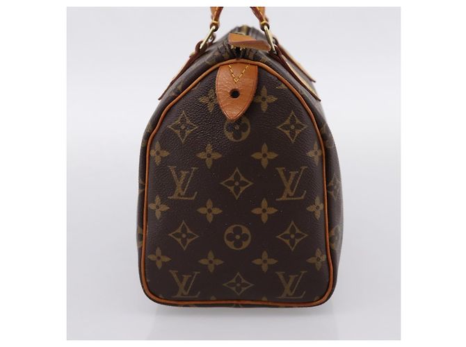 LOUIS VUITTON Monogram Speedy 25 Borsa a mano M41528 LV Auth 201143SAV Monogramma - vista 4