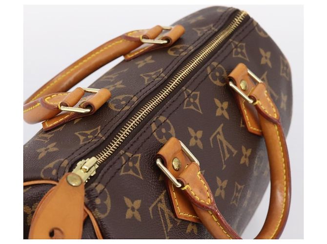 LOUIS VUITTON Monogram Speedy 25 Borsa a mano M41528 LV Auth 201143SAV Monogramma - vista 6