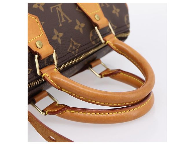 LOUIS VUITTON Monogram Speedy 25 Borsa a mano M41528 LV Auth 201143SAV Monogramma - vista 7